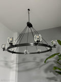 Demaret Double Round Chandelier 48
