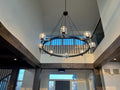 Demaret Double Round Chandelier 48