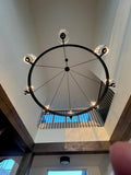 Demaret Double Round Chandelier 48
