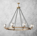 Demaret Double Round Chandelier 48