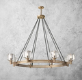 Demaret Double Round Chandelier 