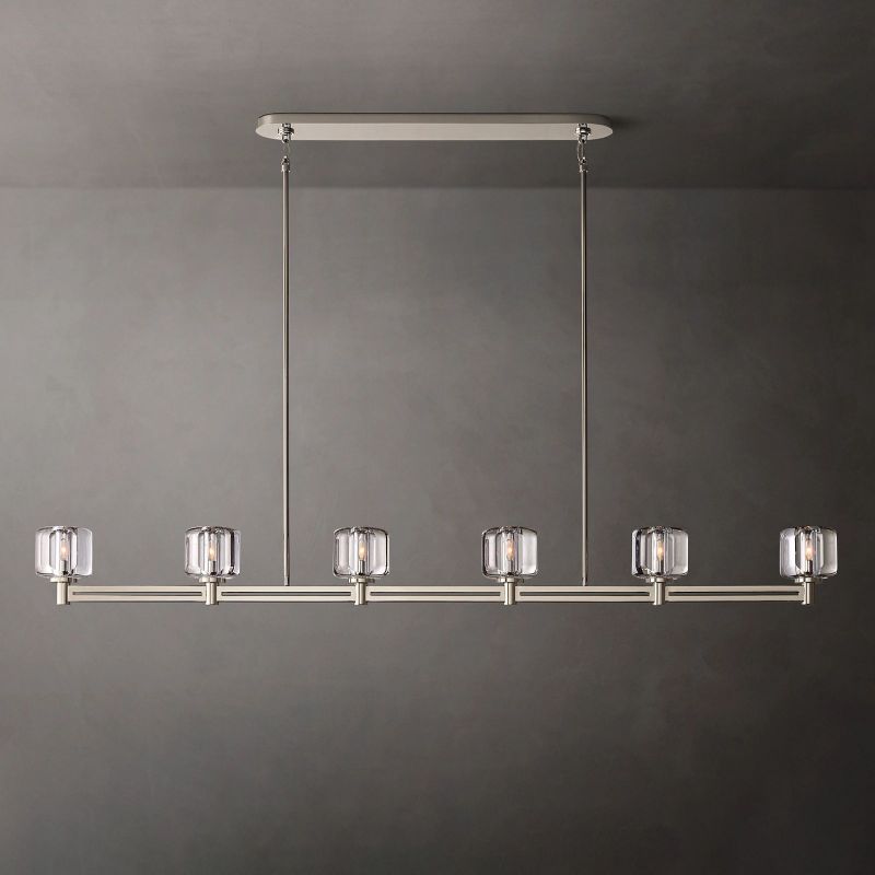 Demaret Linear Chandelier-Momo Lighting