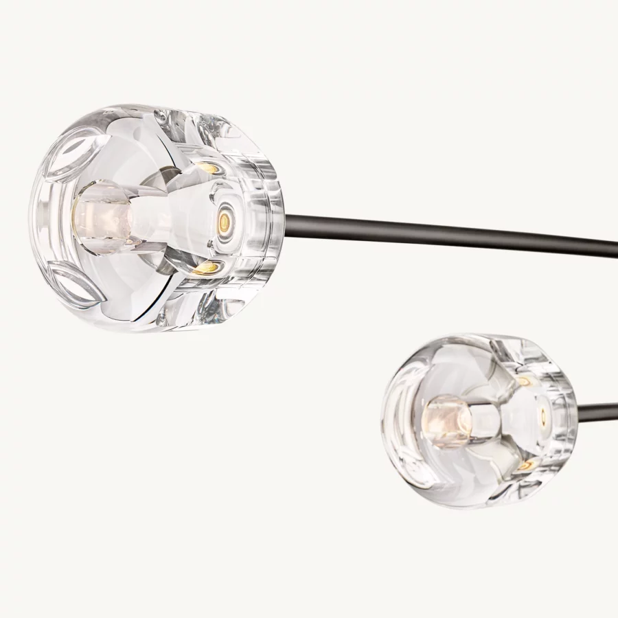 Demaret Mobile Linear Chandelier-Momo Lighting