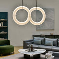 Designer Inspired Alabaster Chandelier Light For Living Room-Momo Lighting