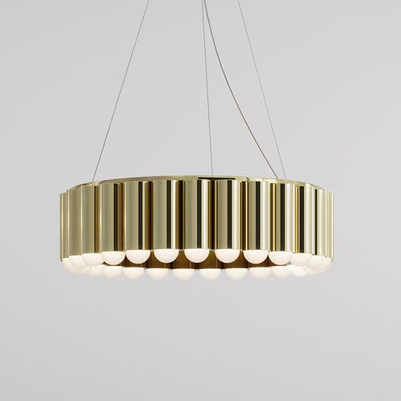 Designer Model Oversized Multi-head Round Chandelier for Living/Dining Room/Bedroom-Momo Lighting