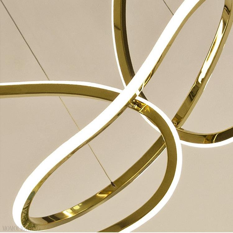 Doreen Ring Chandelier-Momo Lighting