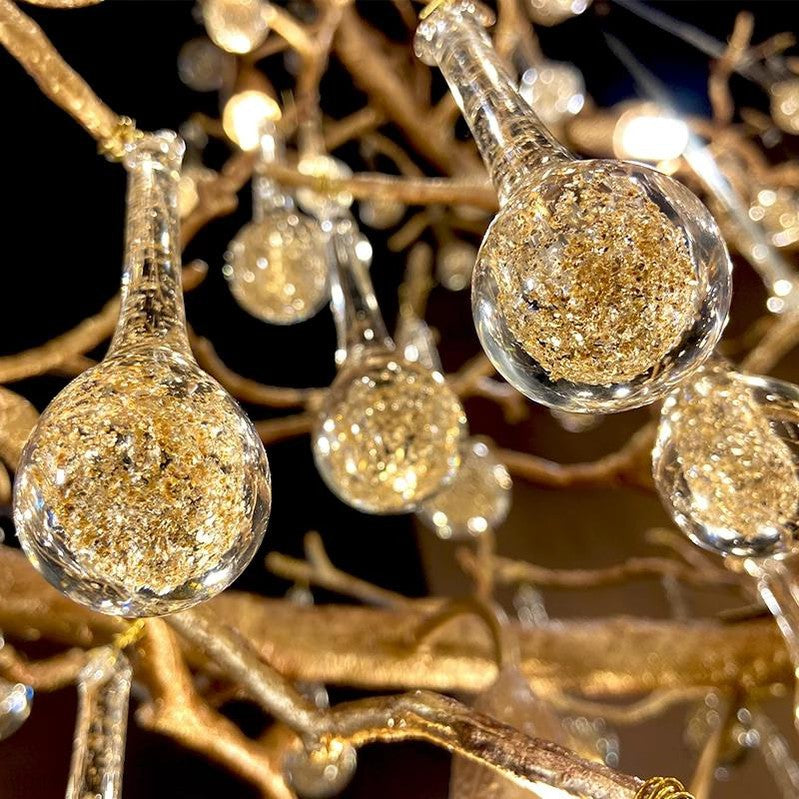 Doris Branch Crystal Chandelier Light-Momo Lighting