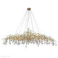 Doris Branch Crystal Chandelier Light-Momo Lighting