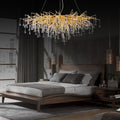 Doris Crystal Rectangular Branch Chandelier L45