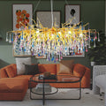 Doris Rain Crystal Branch Chandelier 54