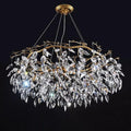 Doris Round Modern Branch Chandeliers-Momo Lighting