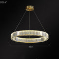 Doro Crystal Round Chandelier-Momo Lighting