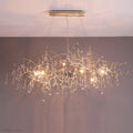 Drios Rain Chandelier-Momo Lighting