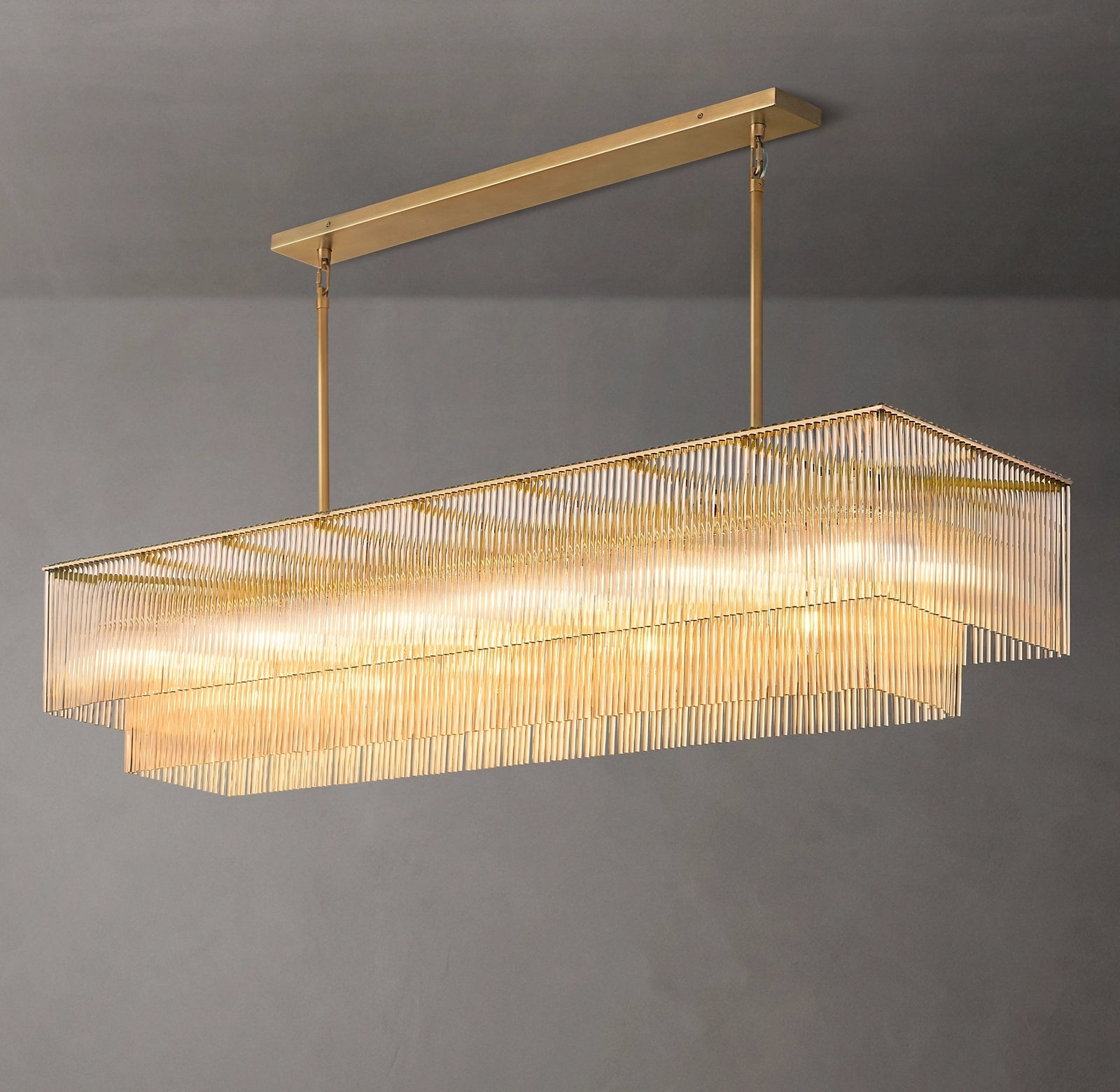 Amadeo Rectangular Chandelier 72''D