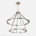 Eclatant 2-Tier Round Chandelier 48