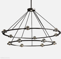 Eclatant 2-Tier Round Chandelier 60