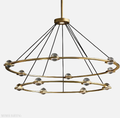 Eclatant 2-Tier Round Chandelier 60