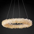 Edeline Crystal Halo Chandelier-Momo Lighting
