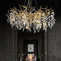 Eileen Gold Tree Branch Ceiling Chandelier-Momo Lighting