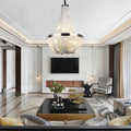 Eldorado Luxury Aluminum Chain Tassel Chandelier-Momo Lighting