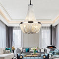 Eldorado Luxury Aluminum Chain Tassel Chandelier-Momo Lighting
