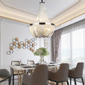 Eldorado Luxury Aluminum Chain Tassel Chandelier-Momo Lighting