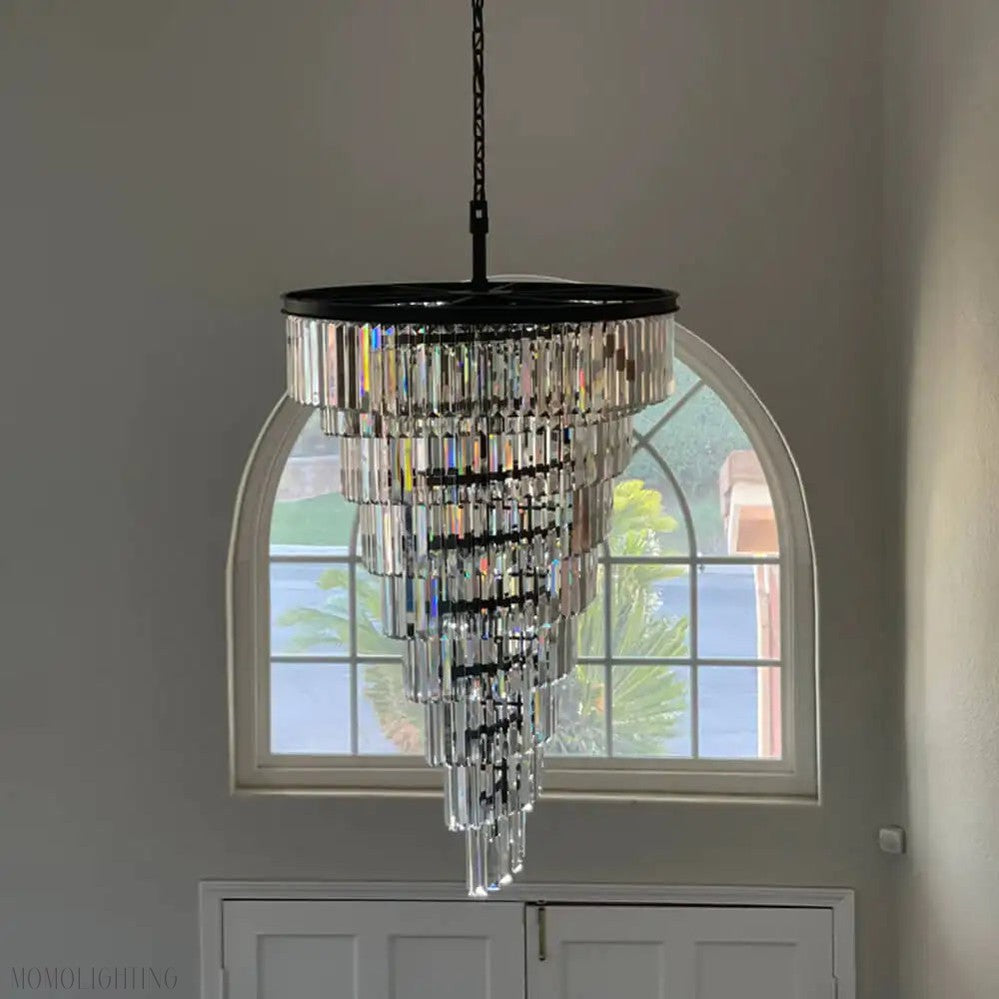 Elena Foyer & Staircase Chandelier-Momo Lighting