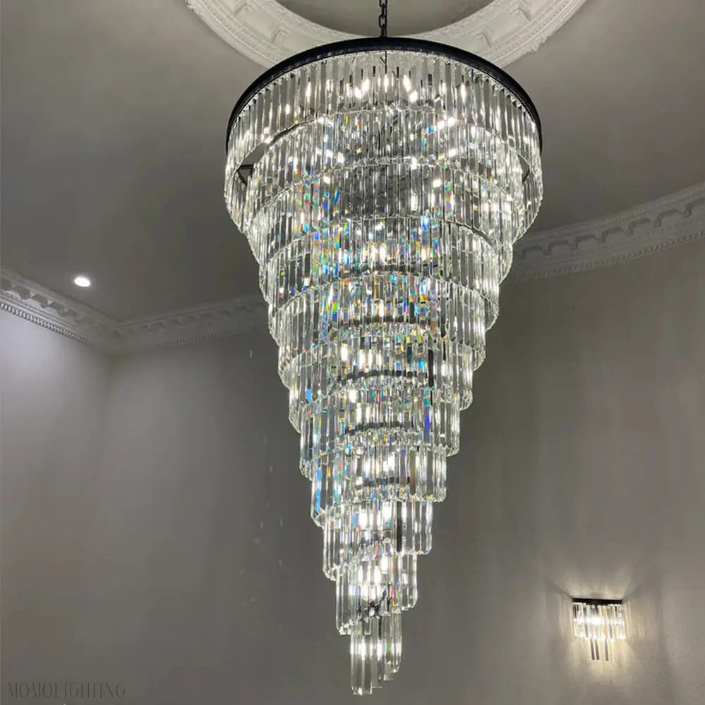 Elena Foyer & Staircase Chandelier-Momo Lighting