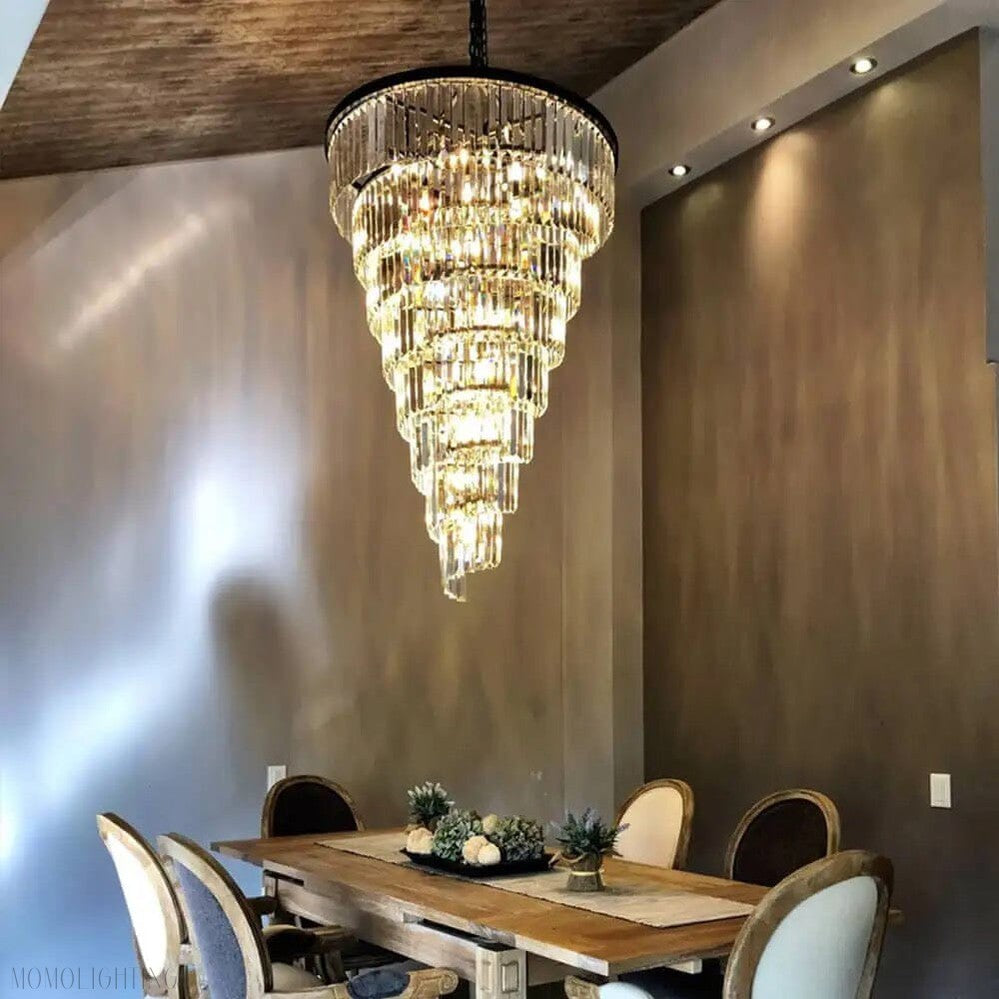 Elena Foyer & Staircase Chandelier-Momo Lighting