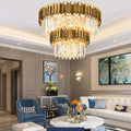 Elian Alaric Crystal Chandelier-Momo Lighting