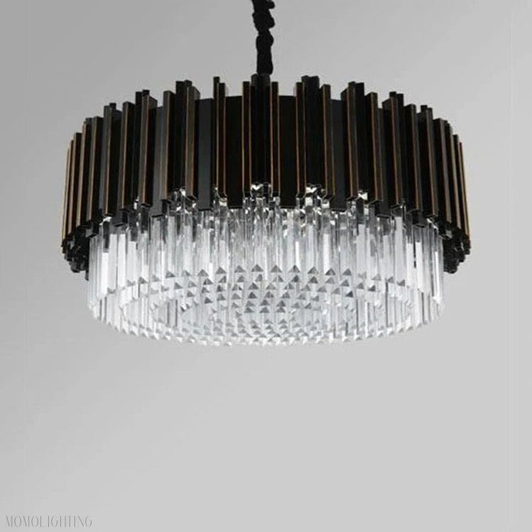 Elian Lason Crystal Chandelier-Momo Lighting