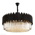 Elian Lason Crystal Chandelier-Momo Lighting