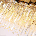 Elian Oval Crystal Chandelier-Momo Lighting
