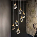 Elodie Foyer & Staircase Crystal Chandelier-Momo Lighting