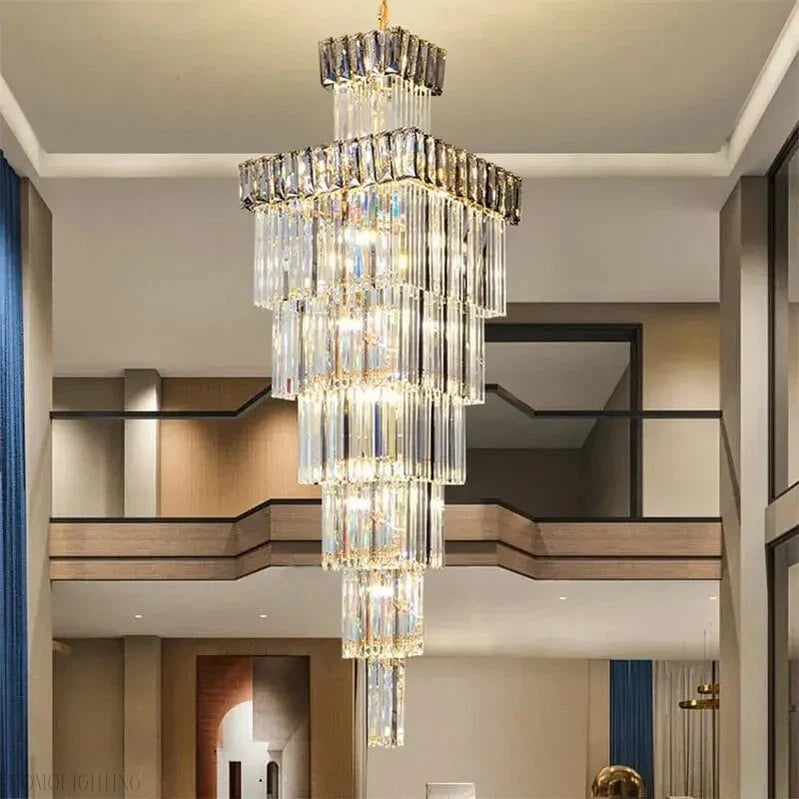 Elsa Foyer & Staircase Chandelier-Momo Lighting
