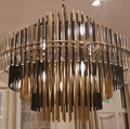 Emile Industrial Wind Round Chandelier 24