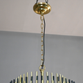 Emile Industrial Wind Round Chandelier 24