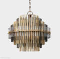 Emile Industrial Wind Round Chandelier 24