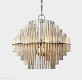 Emile Industrial Wind Round Chandelier 24