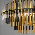 Emile Industrial Wind Round Chandelier 24