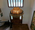 Emile Industrial Wind Round Chandelier 24