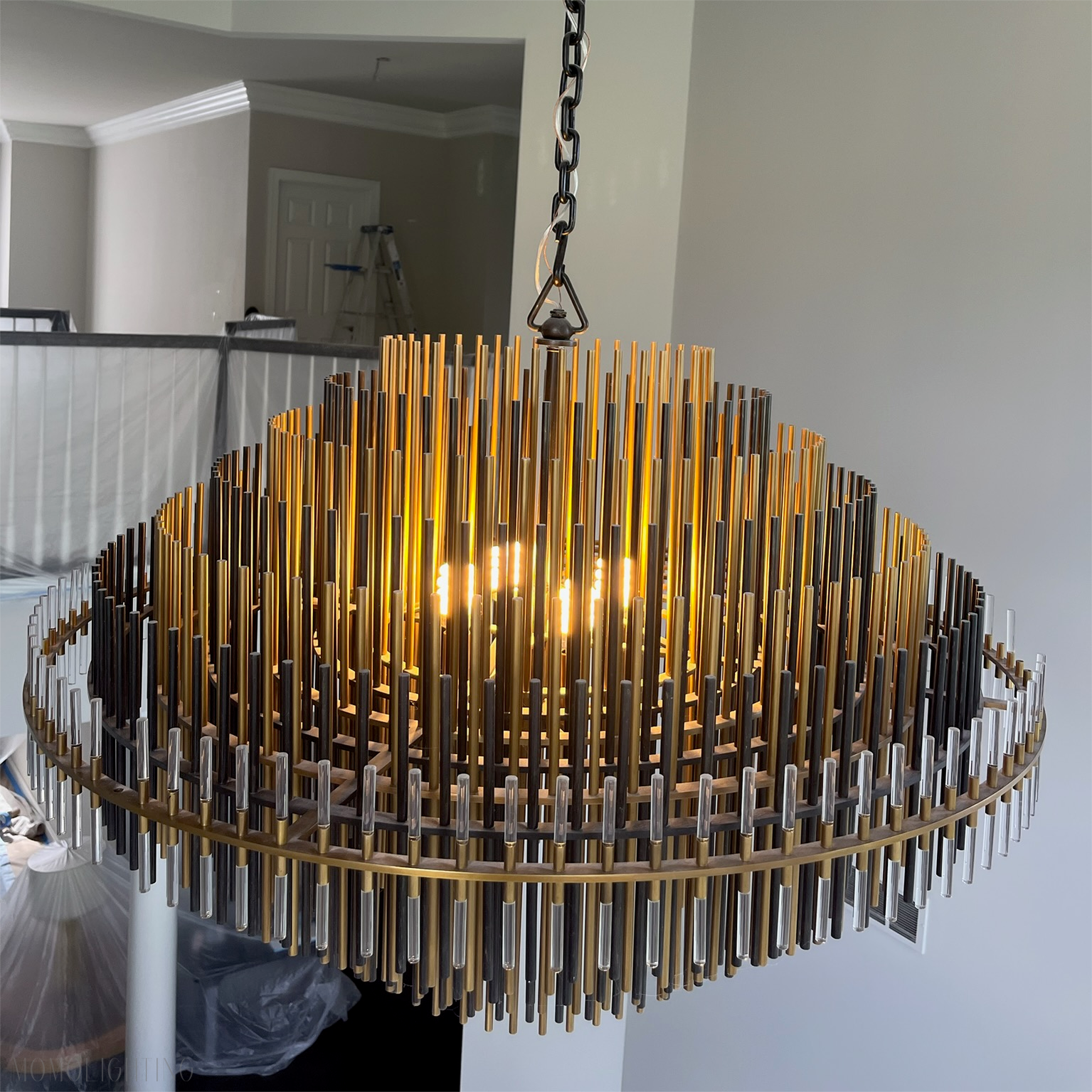 Emily Round Chandelier 24"/32"/42"-Momo Lighting