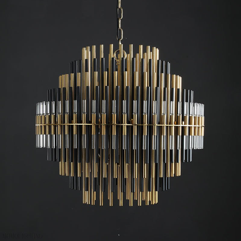 Emily Round Chandelier 24"/32"/42"-Momo Lighting