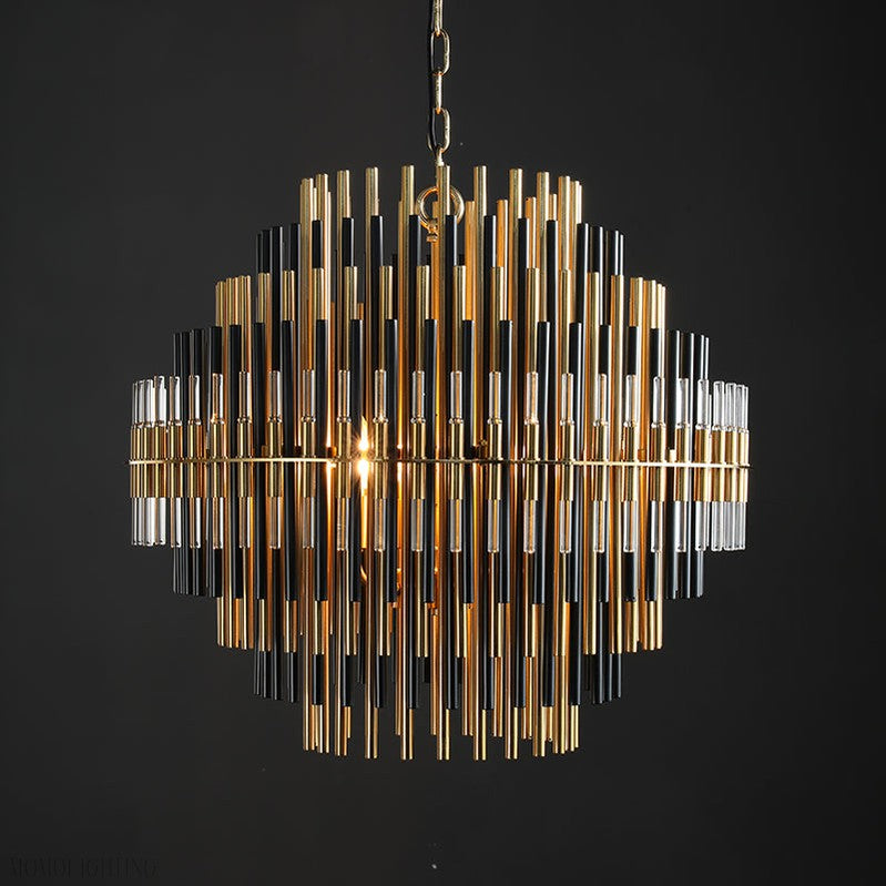 Emily Round Chandelier 24"/32"/42"-Momo Lighting