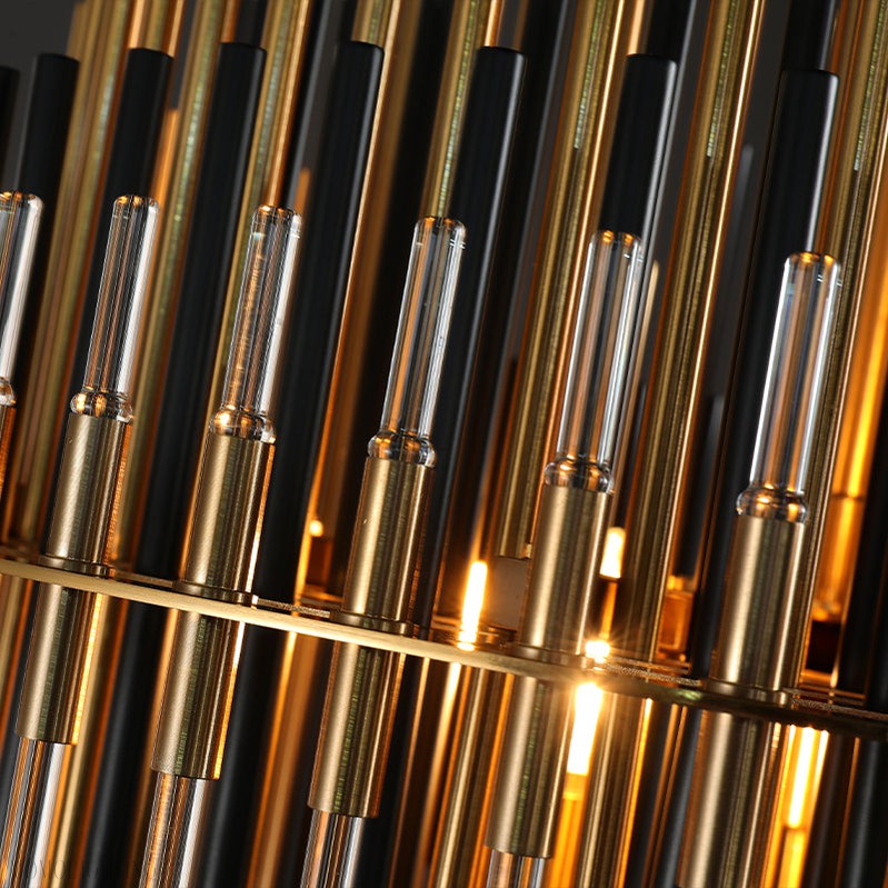 Emily Round Chandelier 24"/32"/42"-Momo Lighting