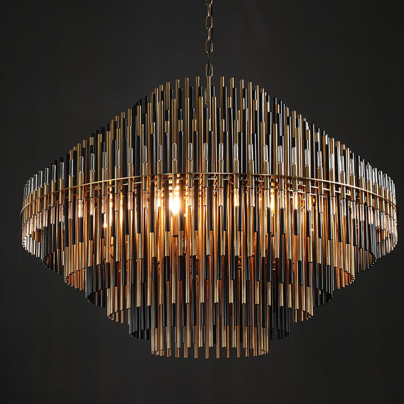 Emily Round Chandelier 24"/32"/42"-Momo Lighting