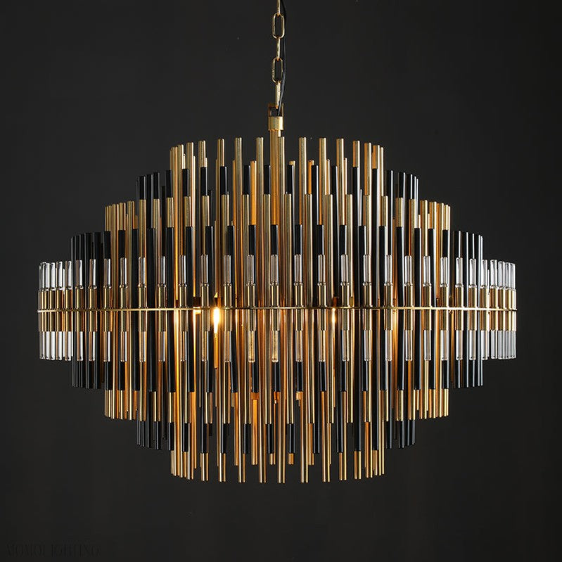 Emily Round Chandelier 24"/32"/42"-Momo Lighting