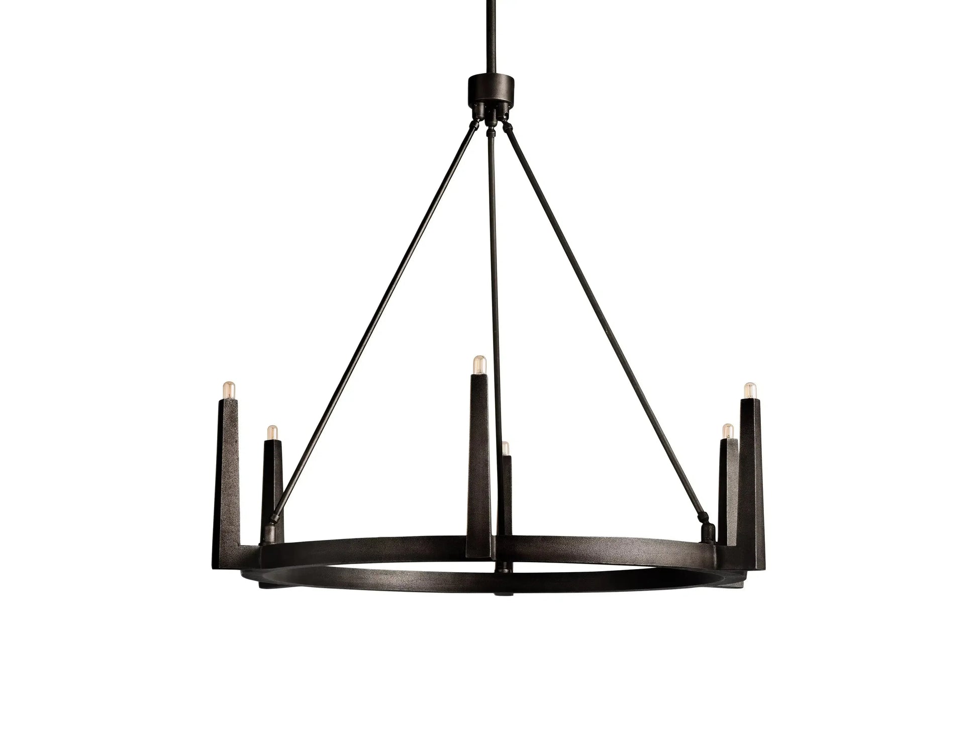 Emmet Round Chandelier 42''54''-Momo Lighting