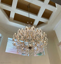 Empire Maria Theresa Crystal Chandelier 28”-Momo Lighting