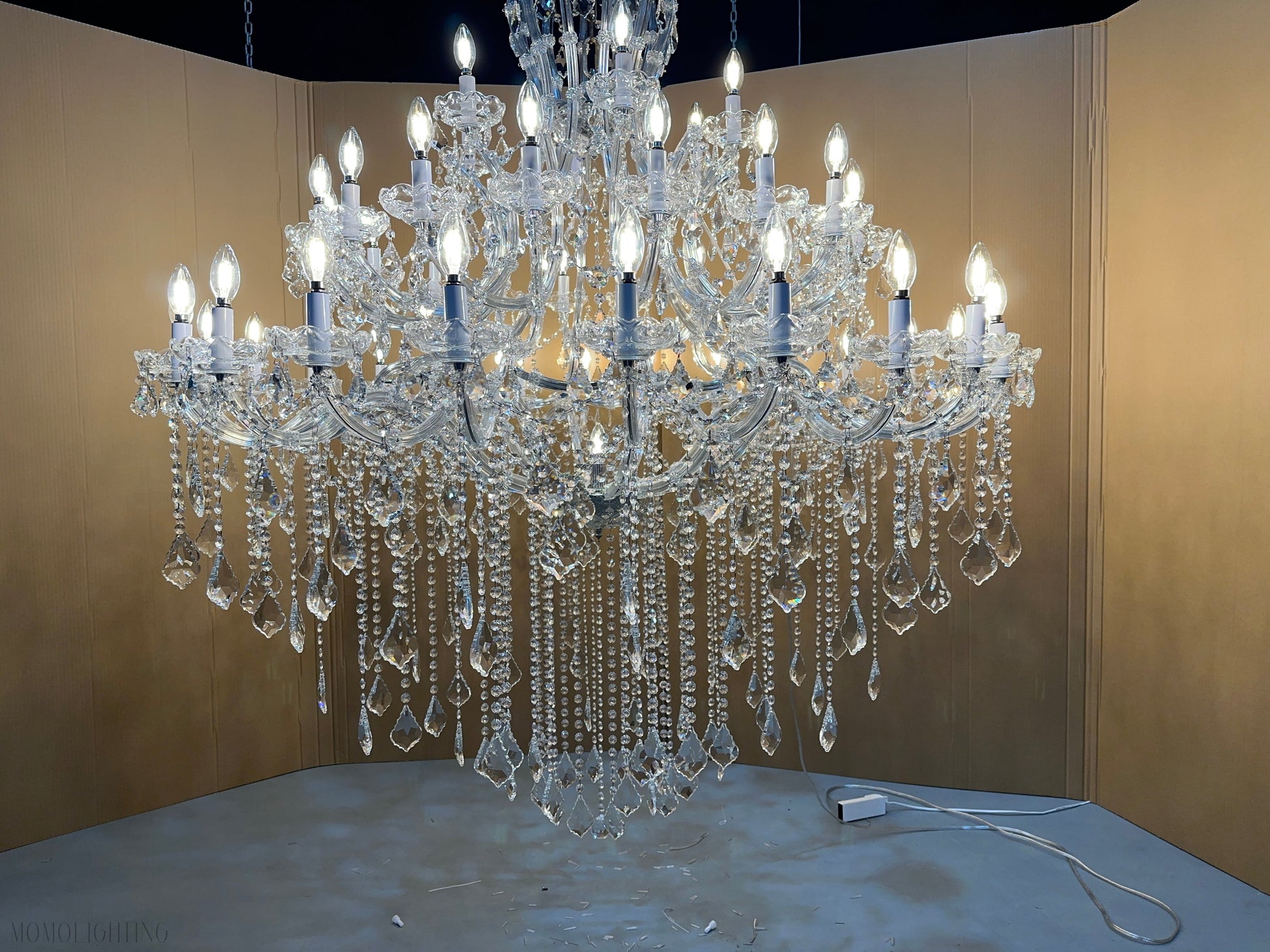 Empire Royal Crystal Chandelier 60”